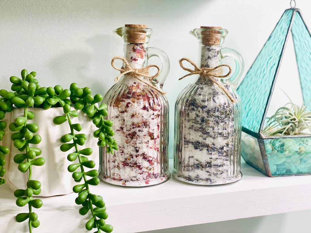 Epsom Salt Bath Soak Lavender Rose Relaxing Spa Bath Epsom Salt ...