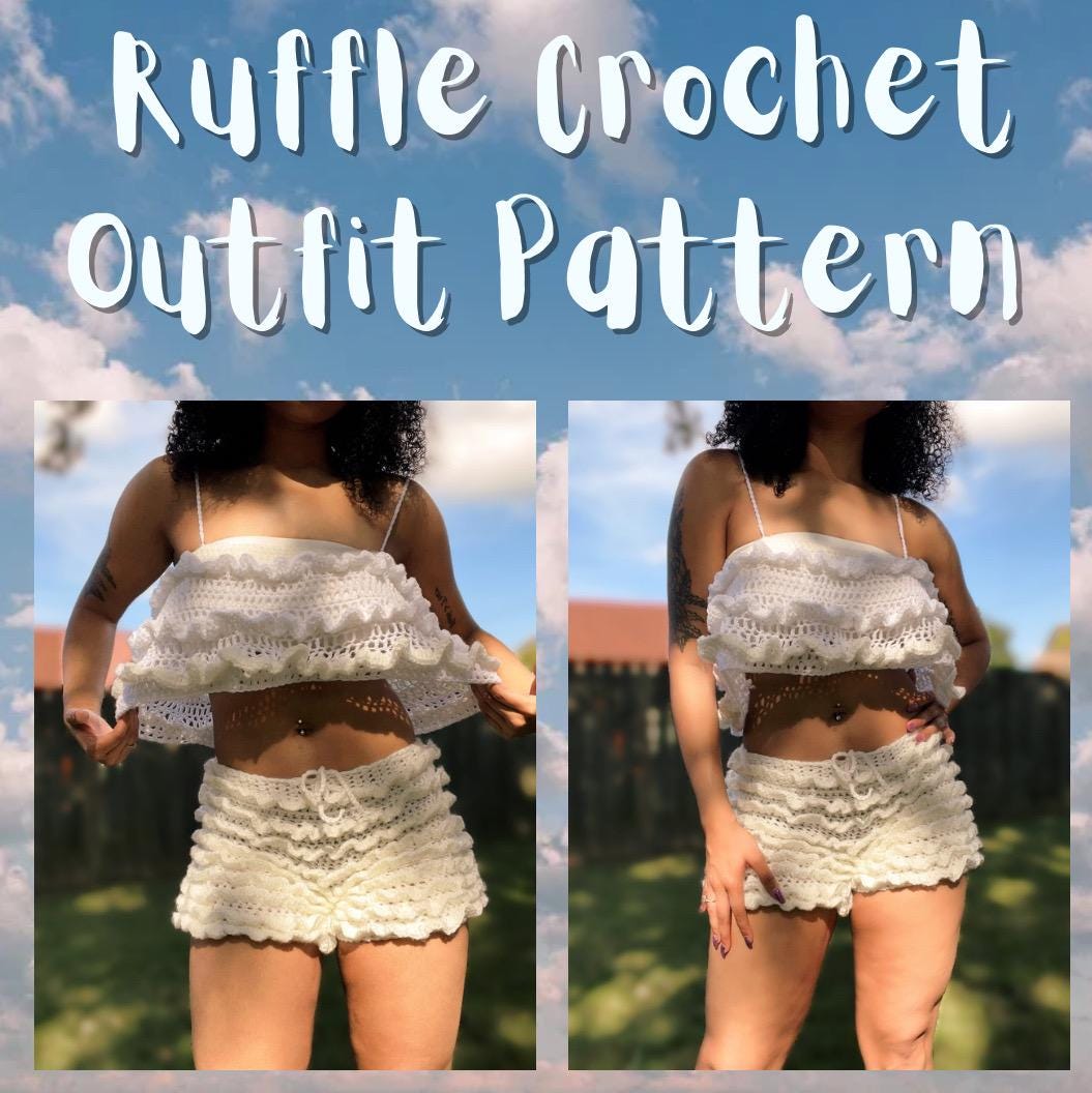 Ruffle Bloomers and Top Pattern - Etsy