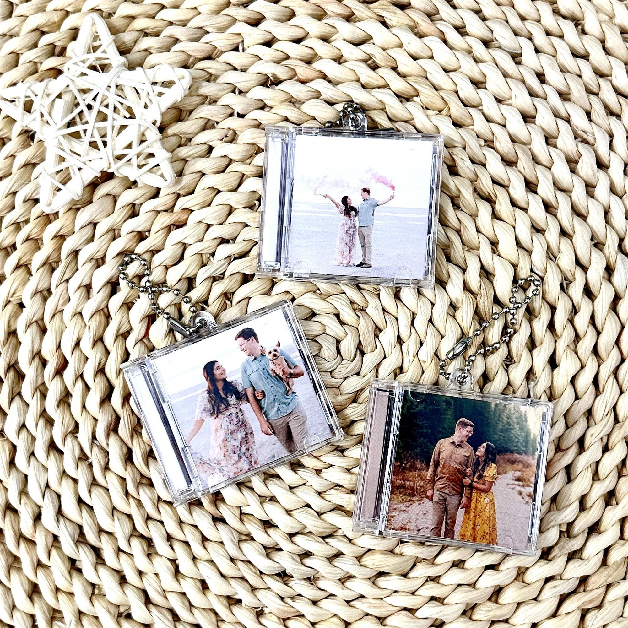 Benutzerdefinierte NFC Mini Album CD Schlüsselbund - personalisierte Retro Musik Geschenk, Musik-Liebhaber-Schlüsselanhänger, Retro Style Geschenk, Muttertagsgeschenk, Hochzeitsgeschenke