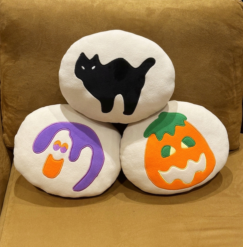 Handmade Sugar Cookie Pillow, Halloween Decor, Cute Plush Decor Throw Pillow, Party Outdoor Home Decorations Decor Cushion, Christmas Gifts