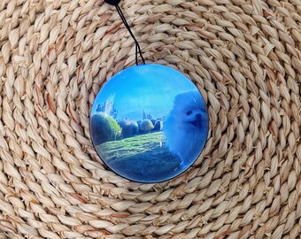 Custom Photo Crystal Ball, Personalized 3D Video Crystal Ball Gift, Player Playable, Unique Anniversary, Valentine's, Christmas Gift for Her