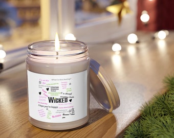 Naturally Wicked Spellbinding Familie Kerze – Mit Violettem Achat-Kristall, Giftbeeren-Duft, 40+ Std.