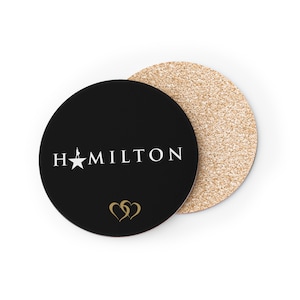 Hamilton Coasters  - The perfect theatre gifts - musical gifts mom gifts broadway gifts mothers day wine coaster