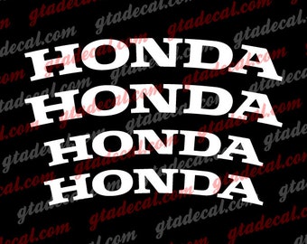 Honda Brake Caliper Decal Set