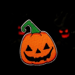 pumpkin patch, for Halloween patch, iron on patch, embroidered patch, aesthetic patch, funny patch, for jacket, for backpack,