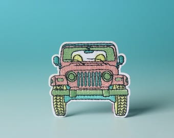 parche para coche, parche para campo traviesa, para exteriores, parche para planchar, parche bordado, parche estético, parche divertido, para chaqueta, para mochila,