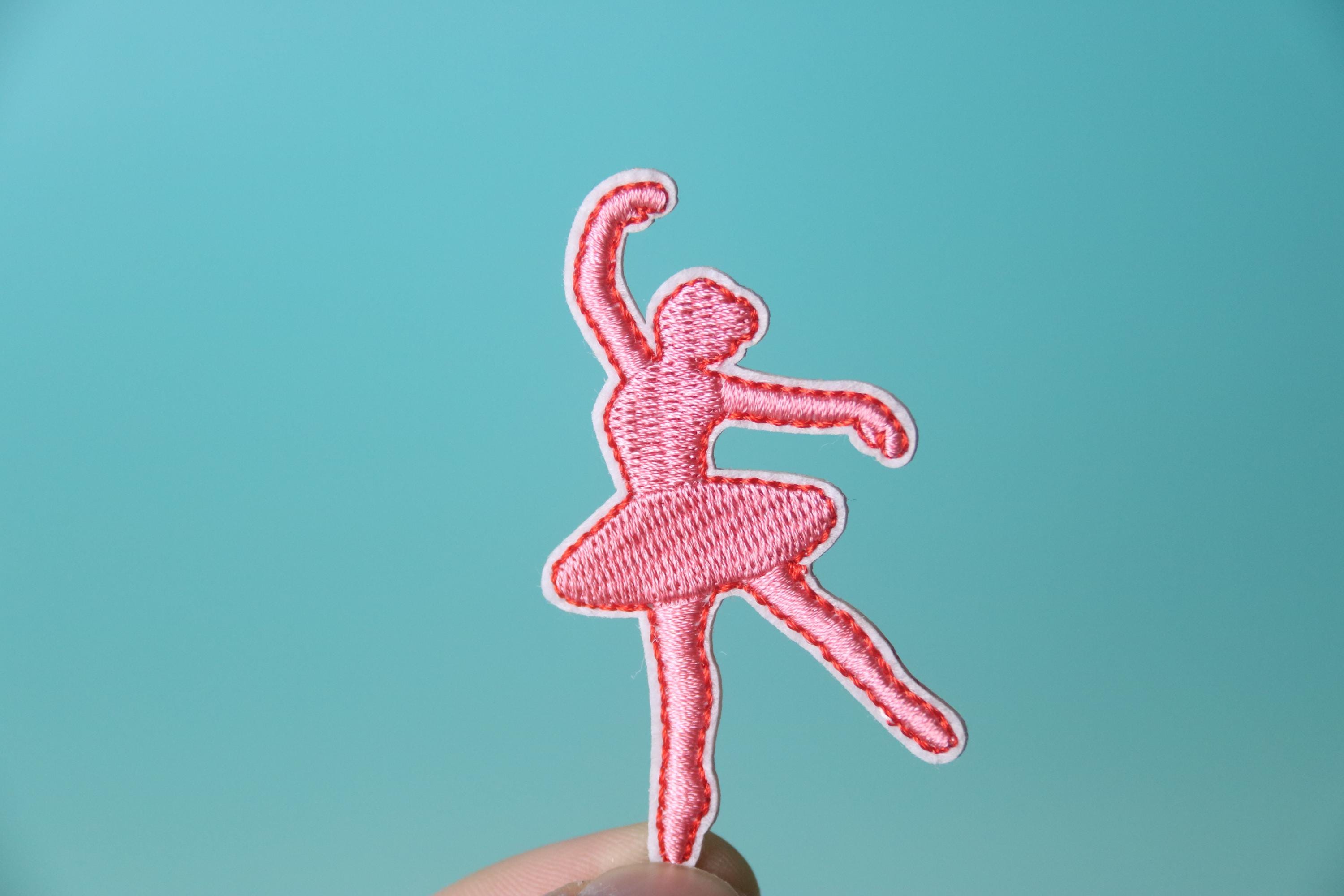 thumbnail image 2 of Ballerina Ballet Patch - Iron On Or Sew On Applique For Kids Clothing & Crafts 2 of 13