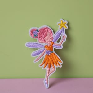 elf patch, spirit patch, fairy tale patch, iron on patch, embroidered patch, aesthetic patch, funny patch, for jacket, for backpack,