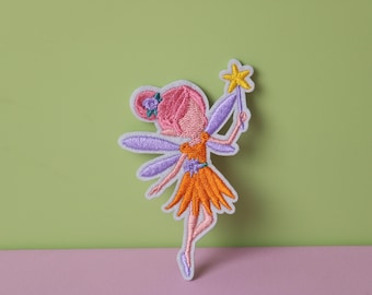 elf patch, spirit patch, fairy tale patch, iron on patch, embroidered patch, aesthetic patch, funny patch, for jacket, for backpack,