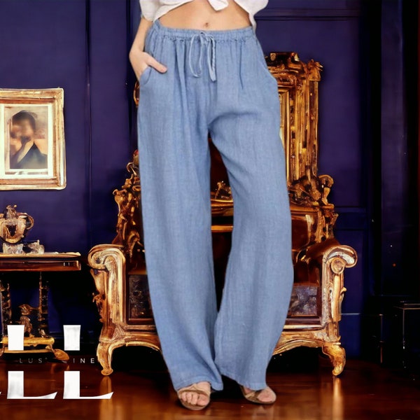 Ladies Loose Pants | Long Button Down | Fashionable Loungewear Clothing