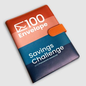 100 Envelope Savings Challenge Binder, 100 Envelope Money, Savings Challenge Bundles, Budget Book, Savings, Financial Planner, Money Saving