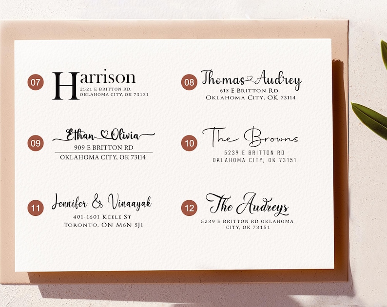 Personalized Return Address Stamp/custom Home Address Self-inking Stamp ...