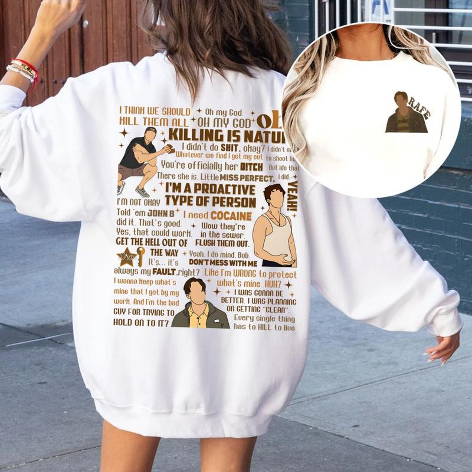 Rafe Cameron Vintage 90s Graphic Tshirt, Bootleg Rafe Cameron Comfort