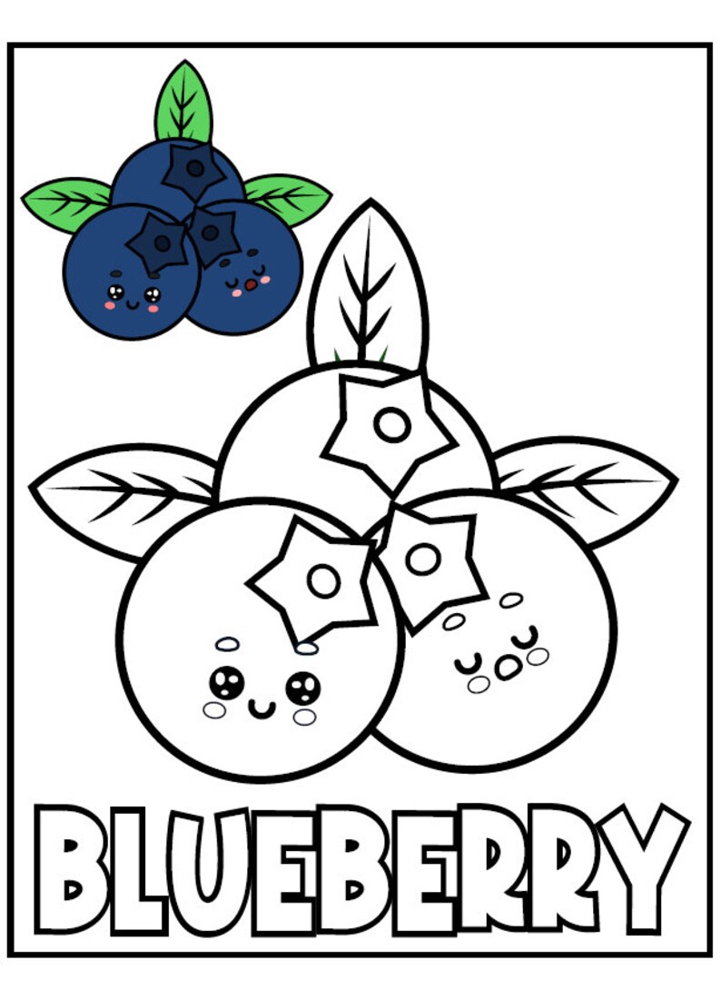 Printable Fruit Coloring Worksheets for Kids |fruits| Coloring | 23 ...