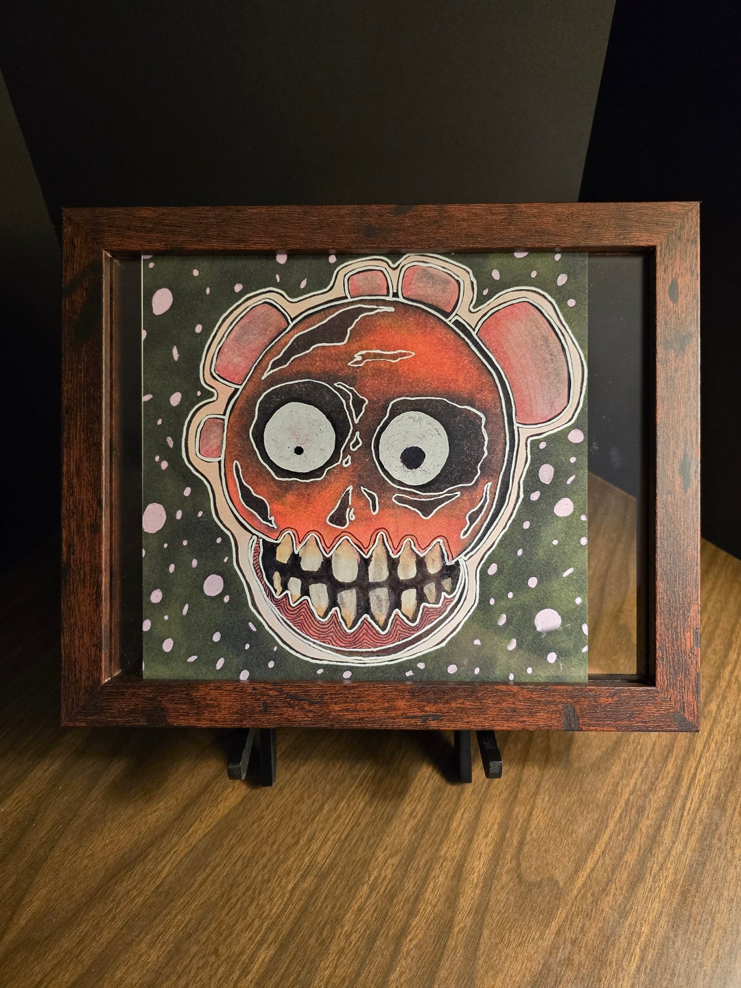 Art Print skeletal Smile - Etsy