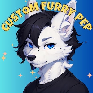 Avatar à fourrure personnalisé : Commission Anthro Fursona (fichier numérique)