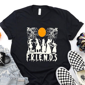 Halloween Horror Witches Friends Shirt, Horror Withes Characters Shirt, Friends Halloween Shirt, Scary Friends Halloween, Gift For Halloween