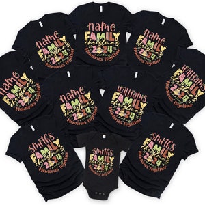 2024 Custom Family Christmas  Shirt,Family Christmas 2024 Shirt,Christmas Family Matching Shirt, Family Christmas Tee,Matching Christmas Tee