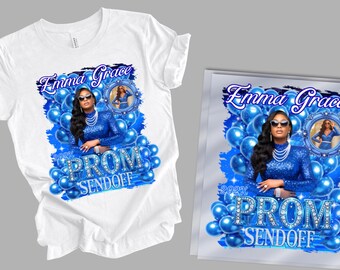 Custom 2026 Prom Send Off Dtf, Graduation Photo 2026 Dtf, Personalized Graduate School 2026 Ready To Press, Class Of 2026 Graduate Dtf