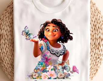 Custom Encanto Mirabel  Princess Shirt, Watercolor Mirabel Shirt, Mirabel Fairytale Princess, Mirabel Birthday Shirt