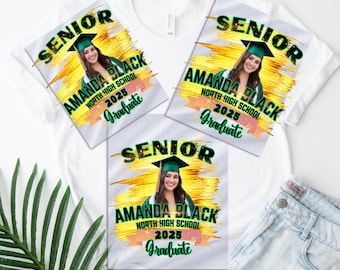 Custom Photo Senior 2025 DTF Transfer: Personalisierte Abschlussfeier