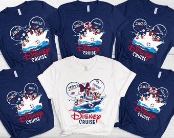 Chemise croisière famille croisière Disney 2026 personnalisée, chemise groupe vacances Disney, chemise croisière Disney, chemise croisière Disney personnalisée, chemise voyage Disney