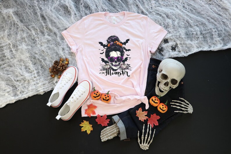 Momster Halloween Shirt, Halloween Shirts for Mom, Halloween Mom Sweater, Funny Halloween Tshirt, Funny Halloween Sweatshirts for Women