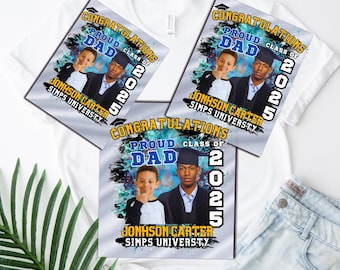 Custom Proud Family Of Graduation Dtf Transfer, Group Class Of 2026 Graduation Heat Press , Family Matching Graduation Ready to Press Dtf
