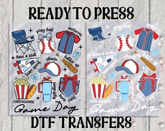 Baseball Game Day DTF Transfer, Retro Baseball Tis The Season Ready To Press, Baseball Mom Dtf, Sports Heat Dtf, Baseball Team, Coquette Bow