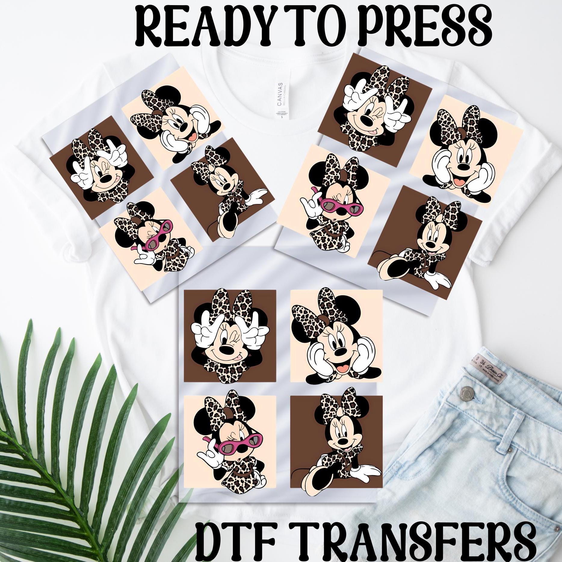 Strass De Cristal Rojo Y Claro Con Fijación Por Calor (hotfix) | Motivo Minnie Mouse | Para Manualidades