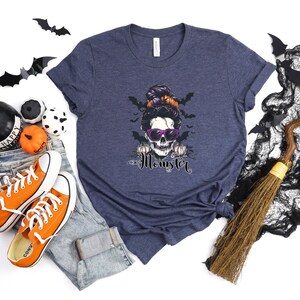 Momster Halloween Shirt, Halloween Shirts for Mom, Halloween Mom Sweater, Funny Halloween Tshirt, Funny Halloween Sweatshirts for Women