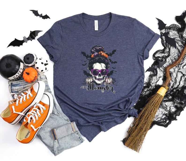Momster Halloween Shirt, Halloween Shirts for Mom, Halloween Mom Sweater, Funny Halloween Tshirt, Funny Halloween Sweatshirts for Women