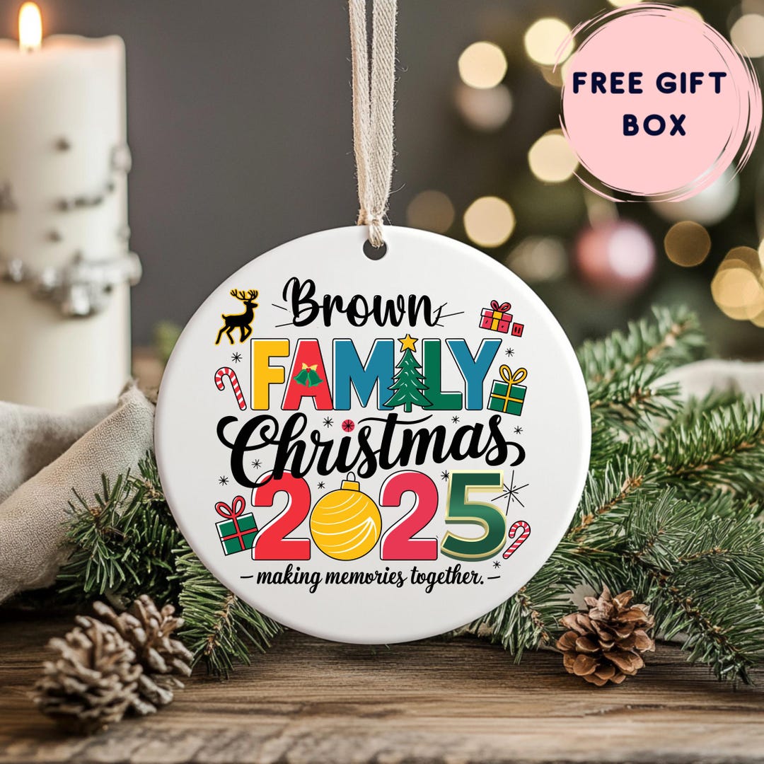 Magical Cruise Custom Family Christmas Ornament, Engraved Wood Ornament