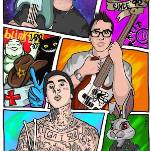 Blink-182 2024 - Fan Made Poster