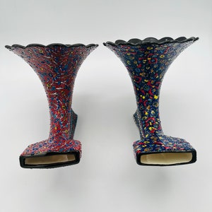 Handmade Ceramic Gramophone, flower Patterned Gramophone, Decorative Ceramic Speaker, Turkish Ceramic Music Speakers