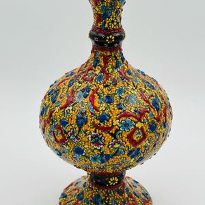 Handmade Turkish Ceramic Vase,Large Decorative Vase,Handmade Ceramic Jar With Lid,Centerpiece Vase,Table Top Decor,Home Decor