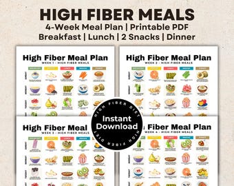 Comidas ricas en fibra, Lista de alimentos ricos en fibra, Verduras ricas en fibra, Alimentos ricos en fibra para reducir el colesterol y la salud intestinal, SII y diabetes tipo 2