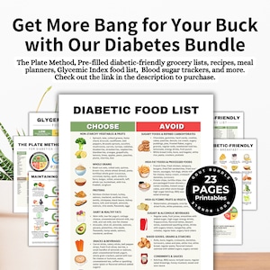Lista de alimentos para la diabetes en el Método del Plato, Guía de alimentos para la diabetes, Tabla de alimentos para la diabetes y recetas para la diabetes, Prediabetes imagen 8