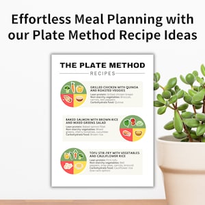 Lista de alimentos para la diabetes en el Método del Plato, Guía de alimentos para la diabetes, Tabla de alimentos para la diabetes y recetas para la diabetes, Prediabetes imagen 5
