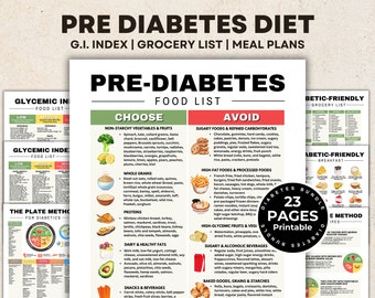 Pre Diabetes Diet, Diabetes Food List, Glycemic Index List, Diabetes Food Guide, Diabetic Meal Plan, Diabetic Food Chart, Diabetic Recipes