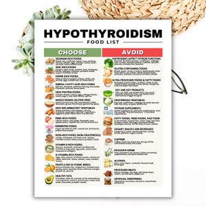 Hypothyroidism Diet: Foods to Eat and to Avoid - EatingWell