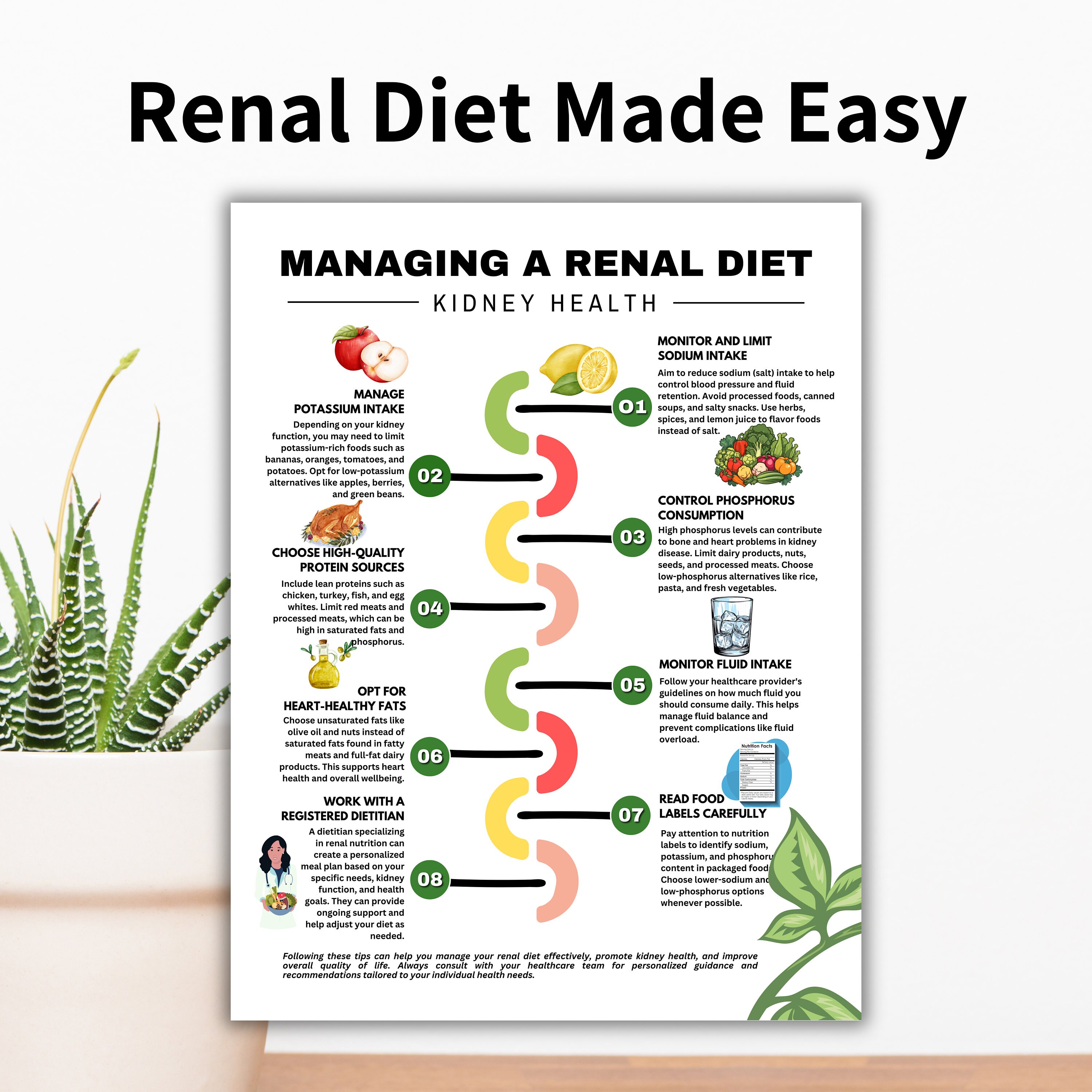 Stage 4 Kidney Disease Food List, Renal Diet, Kidney Friendly Food List ...