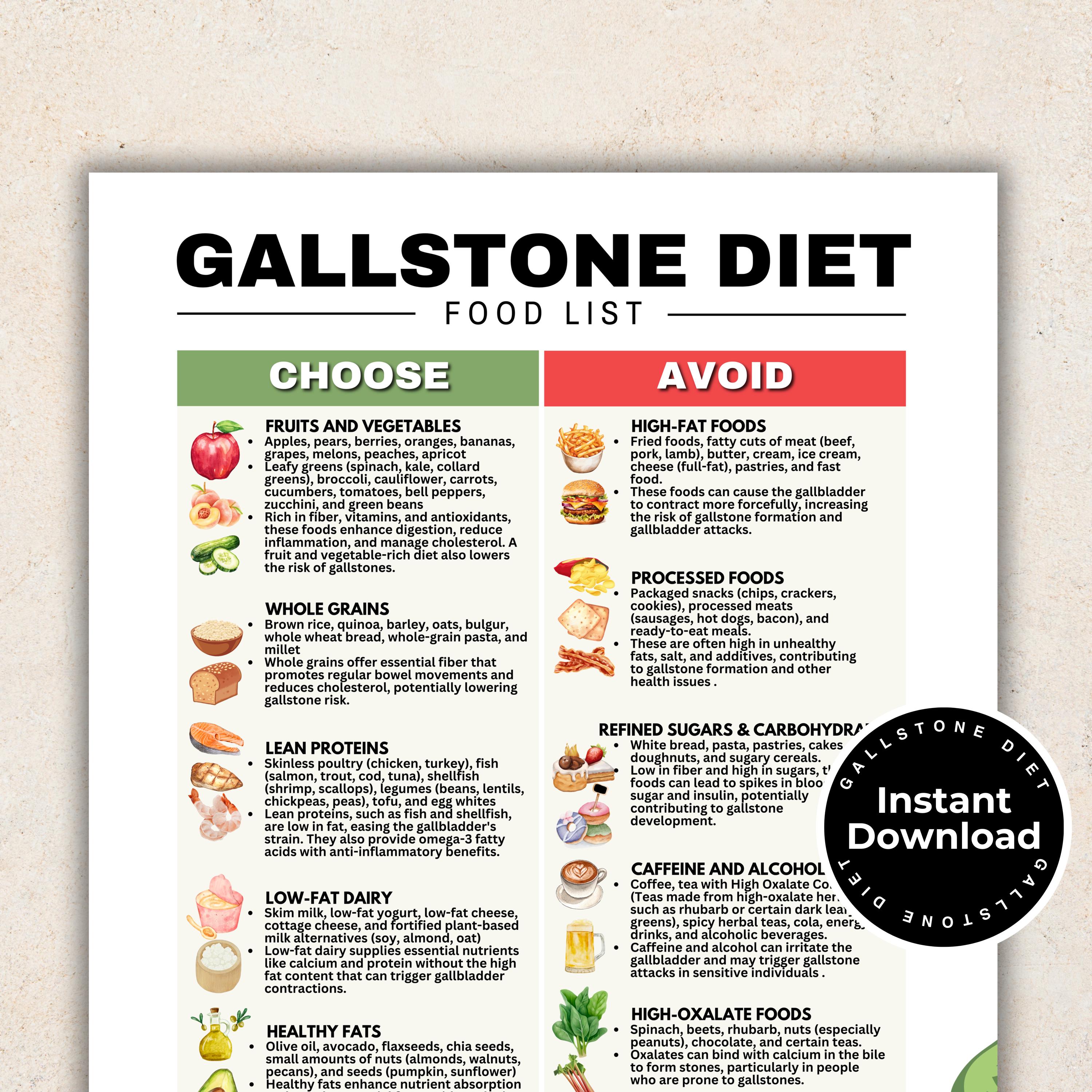 Low Fat Diet for Gallbladder: Essential Health Guide