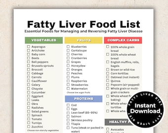 Lista de alimentos de la dieta para la enfermedad del hígado graso, plan de alimentación para el hígado graso, desintoxicación del hígado, alimentos para elegir con enfermedad del hígado graso no alcohólico