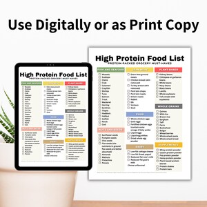 High Protein Food List, High Protein Food Chart, High Protein Guide, Keto Food List, Low Carb Food List for Muscle Building & Losing Weight

high protein foods
protein food chart
protein chart
protein food list
protein list
protein tracker guide