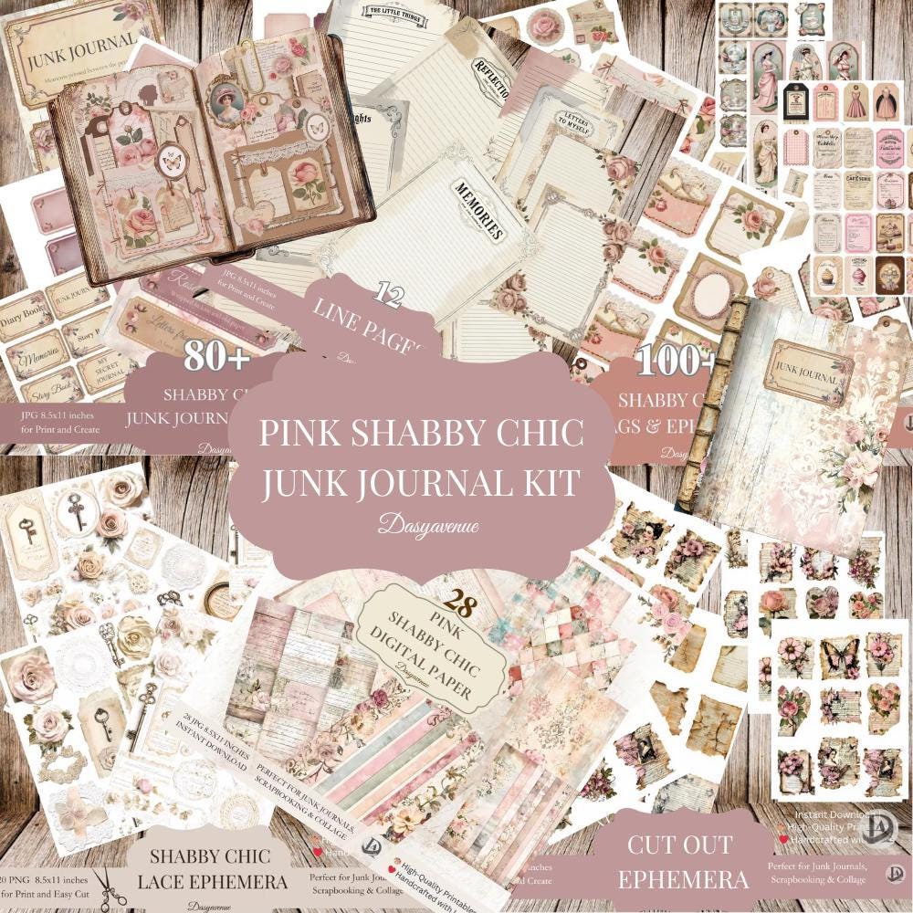Junk journal - Etsy 日本