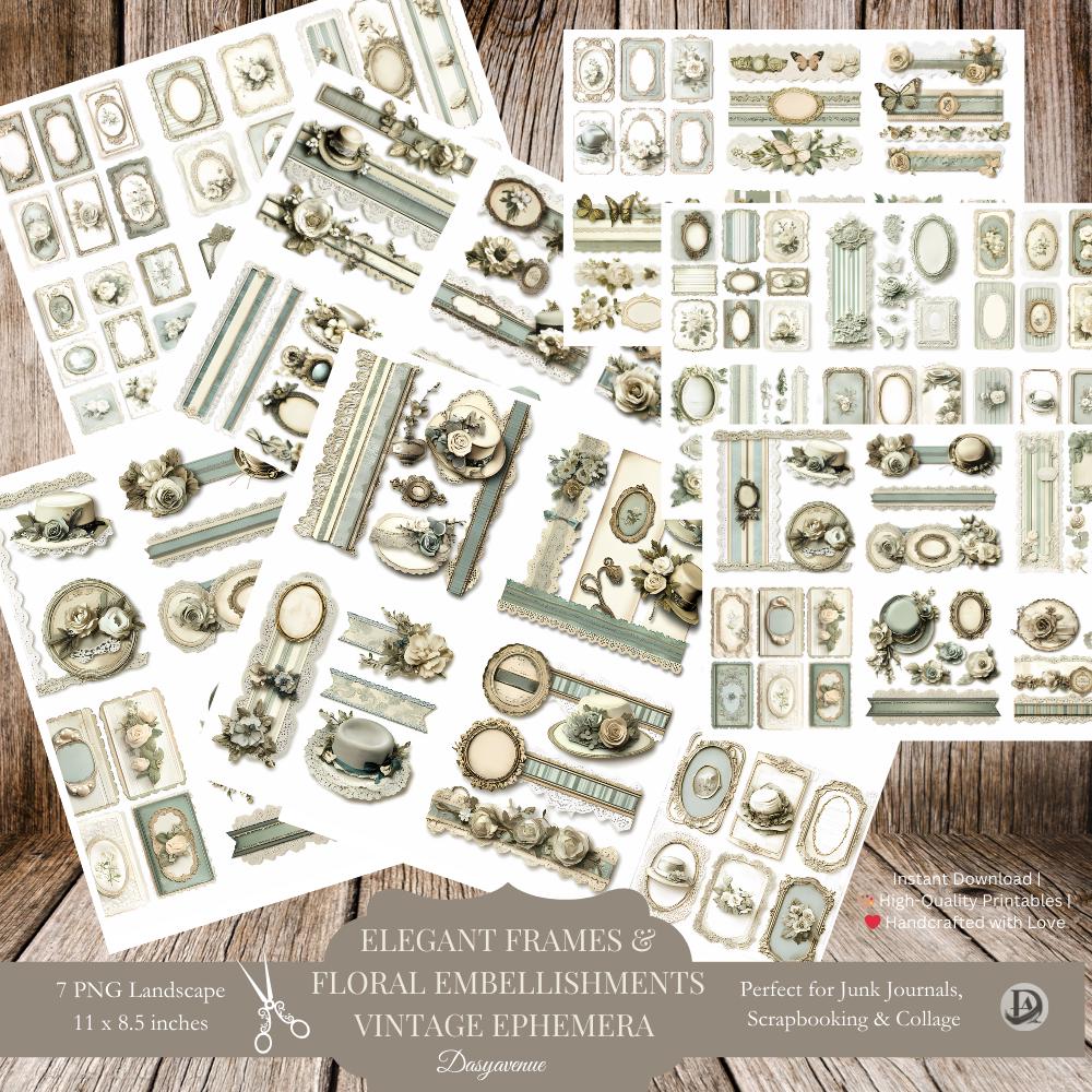 360 Fogli Carta Vintage Per Scrapbooking – 6 Teme Artistici, Texturizzata E Opaca, Per Diari, Collage E Decoupage Fai Da Te
