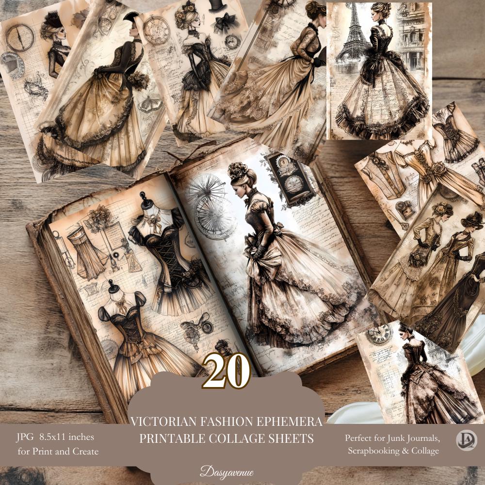 Antique fashion book - Etsy 日本