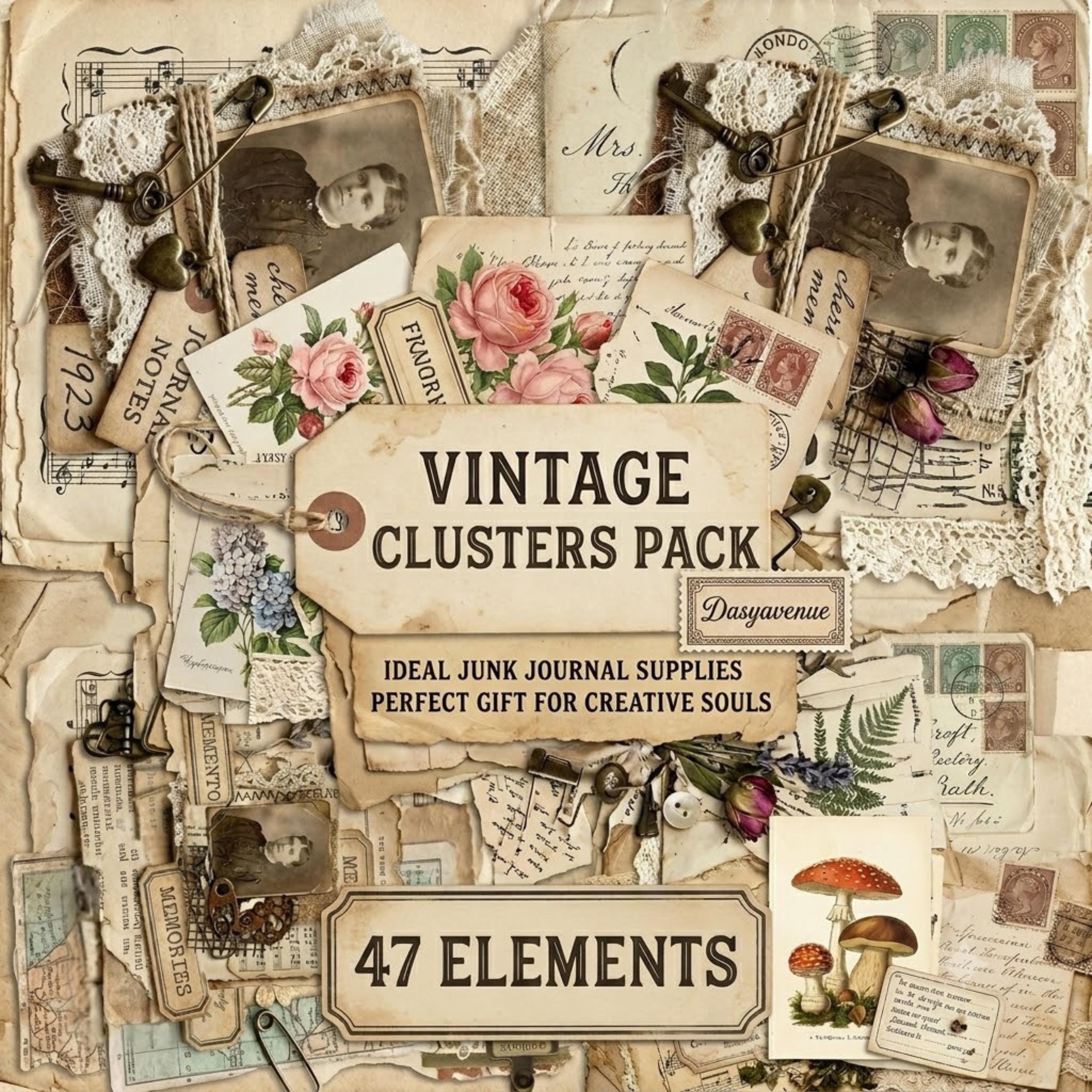 Junk journal - Etsy 日本