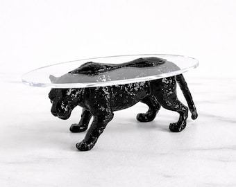 ○ブラックパンサー GUDME テーブル ブラックパンサー、ファイバーグラス、アクセントテーブル、エンド